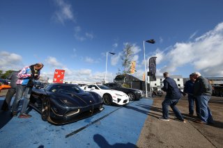 SUPERCARS IN PADDOCK