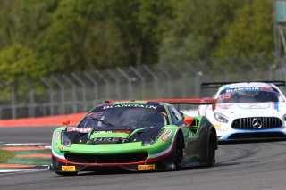 #488 RINALDI RACING (DEU) FERRARI 488 GT3 PIERRE EHRET (DEU) RINO MASTRONARDI (ITA) AM CUP