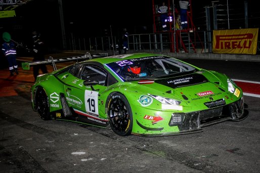 #19 GRT GRASSER RACING TEAM (AUT) LAMBORGHINI HURACAN GT3 LUCA STOLZ (DEU) MICHELE BERETTA (ITA) ANDREA PICCINI (ITA) | VISION SPORT AGENCY
