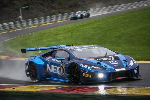 #100 ATTEMPTO RACING (DEU) LAMBORGHINI HURACAN GT3 MAX VAN SPLUNTEREN (NDL) JEROEN MUL (NDL) GIOVANNI VENTURINI (ITA) LOUIS MACHIELS (BEL) | VISION SPORT AGENCY