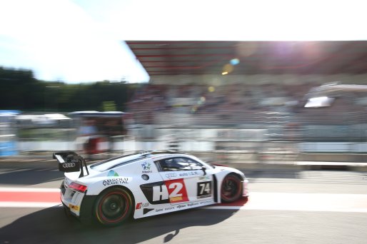 #74 ISR (CZE) AUDI R8 LMS GT3 HENRY HASSID (FRA) PHILIPPE GIAUQUE (CHE) FRANCK PERERA (FRA) NICOLAS LAPIERRE (FRA) | OLIVIER BEROUD / VISION SPORT AGENCY