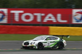 #7 BENTLEY TEAM M-SPORT (GBR) BENTLEY CONTINENTAL GT3 STEVEN KANE (GBR) GUY SMITH (GBR) VINCENT ABRIL (FRA)
