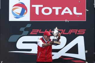 CHRIS REINKE (DEU) AUDI SPORT RECEIVES THE COUPE DU ROI