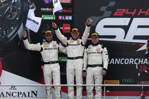 #88 AMG TEAM AKKA ASP (FRA) MERCEDES BENZ AMG GT3 TRISTAN VAUTIER (FRA) RENGER VAN DER ZENDE (NLD) FELIX ROSENQVIST (SWE) SECOND OVERALL | OLIVIER BEROUD / VISION SPORT AGENCY