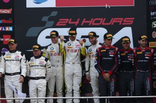 OVERALL WINNER #99 ROWE RACING (DEU) BMW M6 GT3 PHILIPP ENG (AUT) ALEXANDER SIMS (GBR) MAXIME MARTIN (BEL)