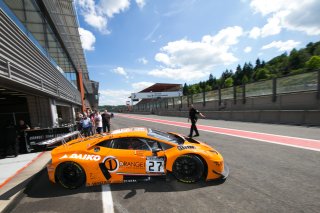 #27 ORANGE 1 TEAM LAZARUS (ITA) LAMBORGHINI HURACAN GT3 FABRIZIO CRESTANI (ITA) LUCA FILIPPI (ITA) NICOLAS POHLER (DEU) PRO CUP