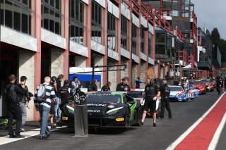 #777 TEAM HB RACING (AUT) LAMBORGHINI HURACAN GT3 GILLES VANNELET (FRA) BERNARD DELHEZ (BEL) MIKE STURSBERG (DEU) AM CUP