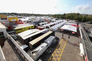 VIEW OF THE PADDOCK