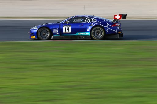 #14 EMIL FREY JAGUAR RACING (CHE) EMIL FREY JAGUAR G3 GT3 NORBERT SIEDLER (AUT) STEPHANE ORTELLI (MCO) ALEX FONTANA (CHE) PRO CUP | OLIVIER BEROUD / VISION SPORT AGENCY
