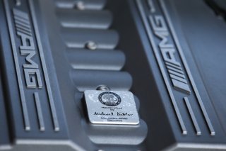 MERCEDES AMG GT3 ENGINE DETAIL