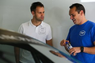 #97 OMAN RACING TEAM WITH TF SPORT (OMN) SALIH YOLUC (TRK) ASTON MARTIN V12 GT3 JONNY ADAM (GBR) AND CREW MEMBER