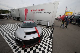 AUDI R8 GT4 IN PADDOCK