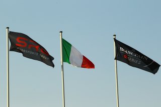 SRO AND BLANCPAIN GT SERIES FLAGS OVER THE PODIUM