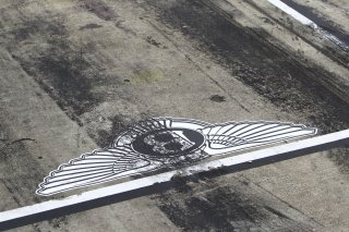 BENTLEY LOGO IN THE PITLANE