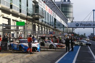 OVERALL VIEW OF THE PITLANE