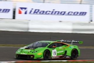 #19 GRT GRASSER RACING TEAM (AUT) LAMBORGHINI HURACAN GT3 ANDREW PALMER (USA) FABIO BABINI (ITA) JEROEN MUL (NDL)