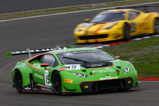 #19 GRT GRASSER RACING TEAM (AUT) LAMBORGHINI HURACAN GT3 ANDREW PALMER (USA) FABIO BABINI (ITA) JEROEN MUL (NDL) | OLIVIER BEROUD / VISION SPORT AGENCY