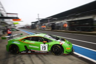 #19 GRT GRASSER RACING TEAM (AUT) LAMBORGHINI HURACAN GT3 ANDREW PALMER (USA) FABIO BABINI (ITA) JEROEN MUL (NDL)