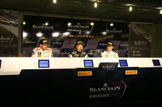 #63 GRT GRASSER RACING TEAM (AUT) LAMBORGHINI HURACAN GT3 MIRKO BORTOLOTTI (ITA) WITH GAETAN PALETOU (FRA) AND ALEXANDER MATTSCHULL (DEU) POLEMAN
