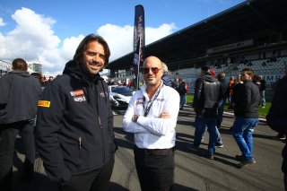 STEPHANE RATEL (FRA) CEO OF SRO MOTORSPORTS GROUP WITH BENJAMIN FRANASSOVICI (FRA) SEPANG 12 HOURS PROMOTER