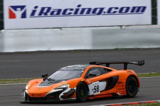 #58 VON RYAN RACING (NZL) MCLAREN 650 S GT3 SHANE VAN GISBERGEN (NZL) ROB BELL (GBR) KEVIN ESTRE (FRA)