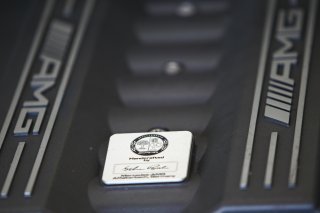 ENGINE OF MERCEDES SLS GT3 AMG