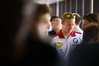MAXIME MARTIN (BEL) AND OTHER DRIVERS ON THE WAY TO THE DRIVERS BRIEFING