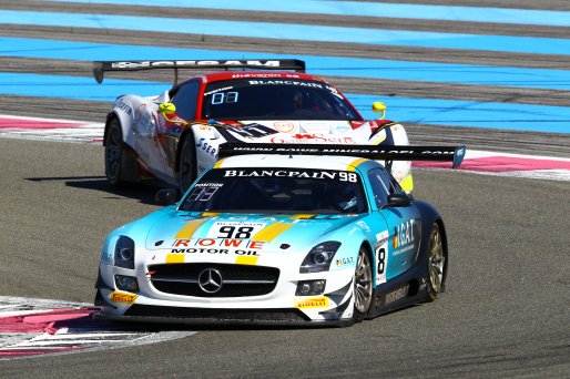 #98 ROWE RACING (DEU) MERCEDES SLS AMG GT3 INDY DONTJE (NDL) DANIEL JUNCADELLA (ESP) NICOLAI SYLVEST (DNK) | OLIVIER BEROUD / VISION SPORT AGENCY
