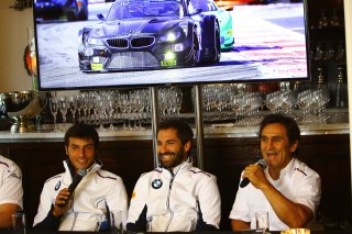 BMW MOTORSPORT PRESS CONFERENCE BRUNO SPENGLER (CAN) TIMO GLOCK (DEU) ALESSANDRO ZANARDI (ITA)