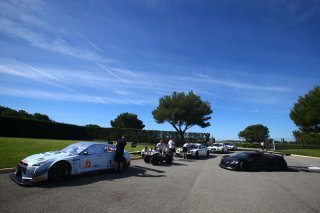 CARS WAITING FOR SCRUTINEERING
