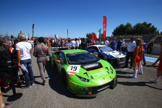#19 GRT GRASSER RACING TEAM (AUT) LAMBORGHINI HURACAN GT3 ANDREW PALMER (USA) FABIO BABINI (ITA) JEROEN MUL (NDL)