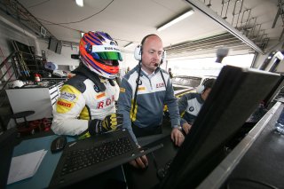 #98 ROWE RACING (DEU) BMW M6 GT3 MARKUS PALTALLA (FIN) AND ENGINEER