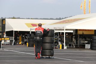 BELGIAN AUDI CLUB TEAM WRT (BEL) AUDI R8 LMS CREW MEMBER WITH PIRELLI TYRES
