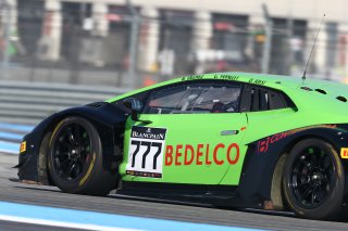 #777 TEAM HB RACING (AUT) LAMBORGHINI HURACAN GT3 GILLES VANNELET (FRA) BERNARD DELHEZ (BEL) DOMINIC JOST (DEU)