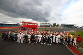 DRIVERS WITH A DOUBLE DECKER BUS