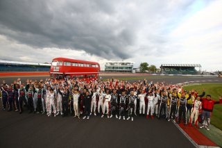 DRIVERS WITH A DOUBLE DECKER BUS