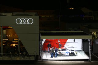 AUDI STRUCTURE IN THE PADDOCK