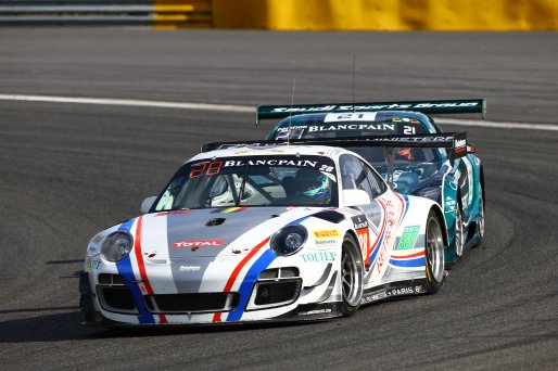 #28 DELAHAYE RACING TEAM (BEL) PORSCHE 997 GT3 R PIERRE ETIENNE BORDET (FRA) ALEXANDRE VIRON (FRA) EMMANUEL ORGEVAL (FRA) PAUL LOUP CHATIN (FRA) | VISION SPORT AGENCY