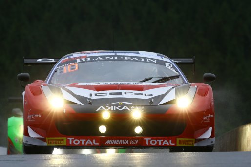 #10 AKKA ASP (FRA) FERRARI 458 ITALIA GT3 CHRISTOPHE BOURRET (FRA) PASCAL GIBON (FRA) JEAN PHILIPPE BELLOC (FRA) PHILIPPE POLETTE (FRA) | VISION SPORT AGENCY