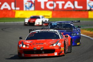 #111 KESSEL RACING (CHE) FERRARI 458 ITALIA STEPHEN EARLE (USA) LIAM TALBOT (AUS) MARCO ZANUTTINI (ITA) MARC ROSTAN (FRA)