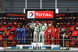 #24 TEAM PARKER RACING (GBR) AUDI R8 LMS ULTRA IAN LOGGIE (GBR) JULIAN WESTWOOD (GBR) BENNY SIMONSEN (DNK) CALLUM MACLEOD (GBR) AM CUP WINNER
