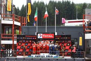#47 AF CORSE (ITA) FERRARI 458 ITALIA PASIN LATHOURAS (THA) STEPHANE LEMERET (BEL) GIANMARIA BRUNI (ITA) ALESSANDRO PIER GUIDI (ITA) PRO AM CLASS WINNER