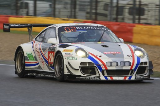 #28 DELAHAYE RACING TEAM (BEL) PORSCHE 997 GT3 R PIERRE ETIENNE BORDET (FRA) ALEXANDRE VIRON (FRA) EMMANUEL ORGEVAL (FRA) PAUL LOUP CHATIN (FRA) | VISION SPORT AGENCY