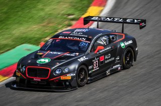 #83 BENTLEY TEAM HTP (DEU) BENTLEY CONTINENTAL GT3 MAX VAN SPLUNTEREN (NDL) FABIAN HAMPRECHT (DEU) LOUIS MACHIELS (BEL)