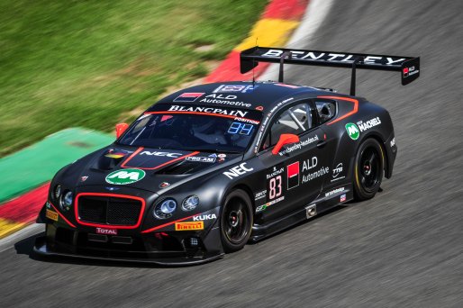 #83 BENTLEY TEAM HTP (DEU) BENTLEY CONTINENTAL GT3 MAX VAN SPLUNTEREN (NDL) FABIAN HAMPRECHT (DEU) LOUIS MACHIELS (BEL) | VISION SPORT AGENCY