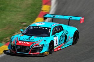 #3 BELGIAN AUDI CLUB TEAM WRT (BEL) AUDI R8 LMS ULTRA STEPHANE RICHELMI (MCO) ROBIN FRIJNS (NDL) JEAN KARL VERNAY (FRA)