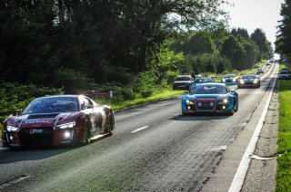 CARS ON THE WAY BACK TO THE TRACK