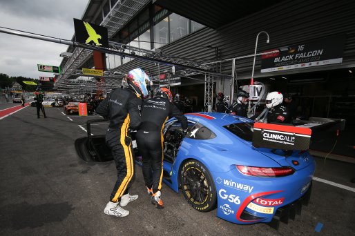 #16 BLACK FALCON (DEU) MERCEDES AMG GT3 OLIVER MORLEY (GBR) MIGUEL TORIL (ESP) MAXIMILIAN GOTZ (DEU) MARVIN KIRCHOFER (DEU) PRO AM CUP | OLIVIER BEROUD / VISION SPORT AGENCY