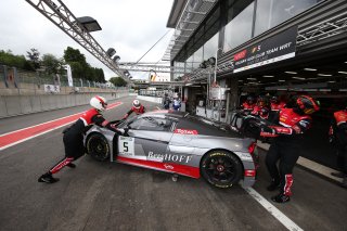 #5 AUDI SPORT TEAM WRT (BEL) AUDI R8 LMS GT3 MARCEL FASSLER (CHE) DRIES VANTHOOR (BEL) ANDRE LOTTERER (DEU) PRO CUP