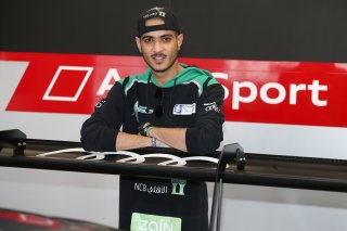 HRH MOHAMMED BIN SAUD AL SAUD VISITING THE BELGIAN AUDI CLUB TEAM WRT GARAGE